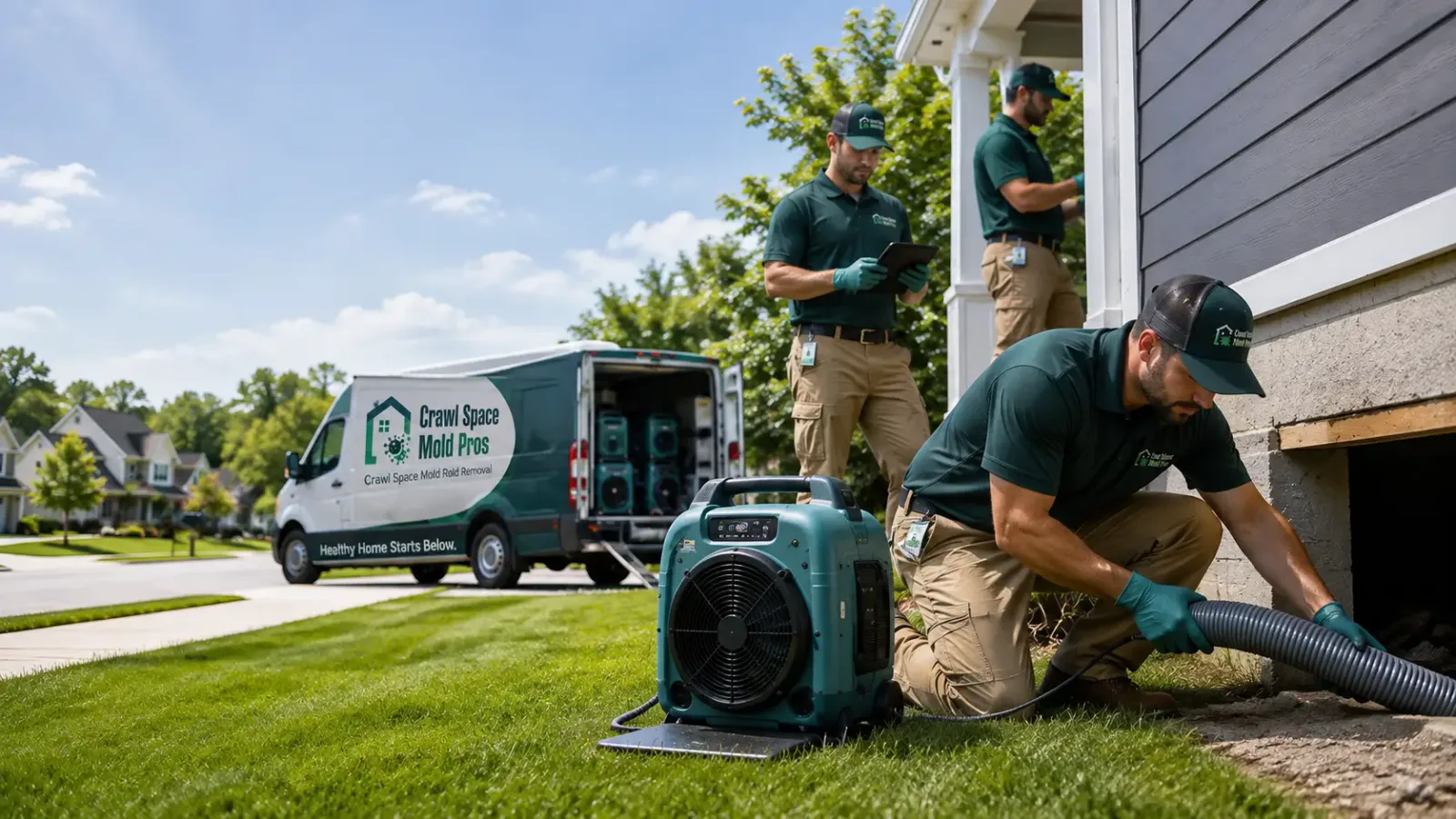 Crawl Space Mold Removal in Burlington, VT